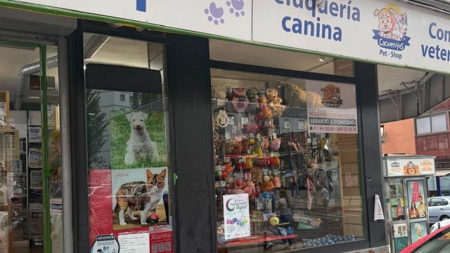 cachorritos con cartel
